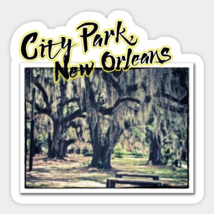 Spanish Moss Sticker